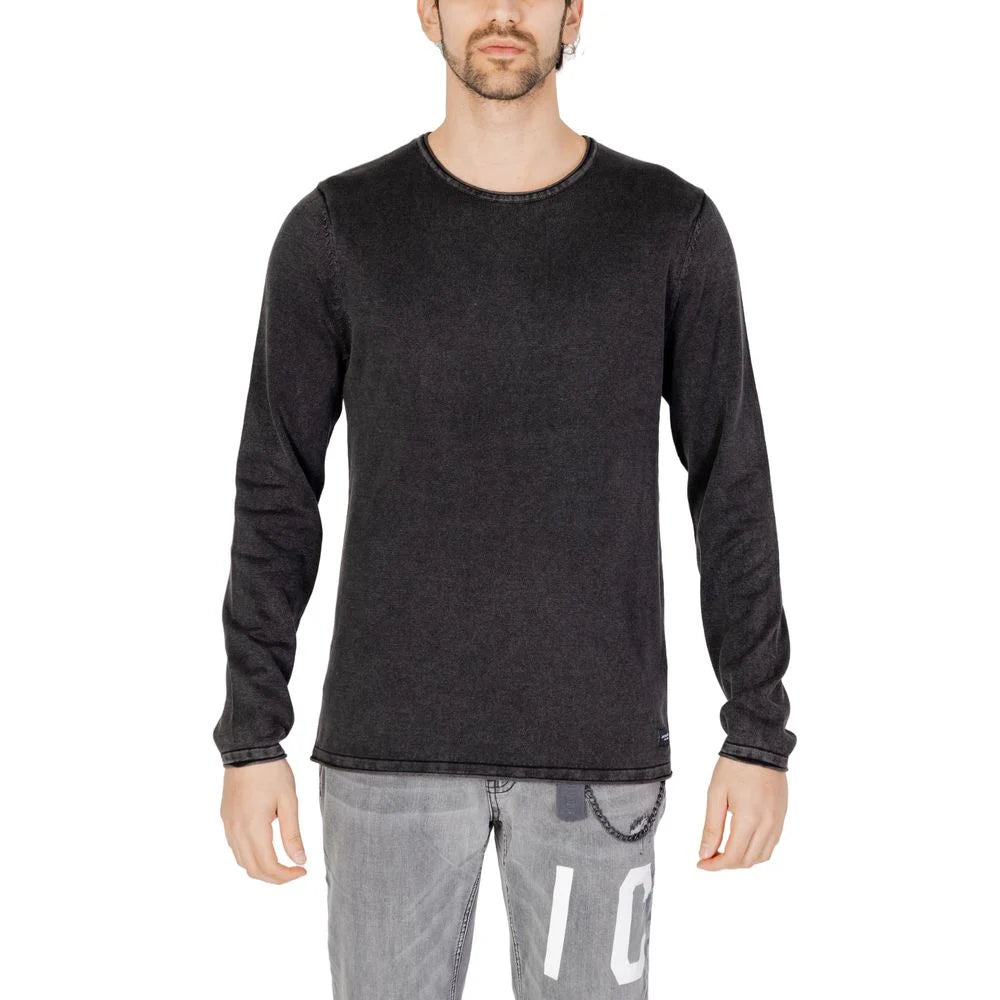 Jack Jones Black Cotton Sportswear - IT46 | M - Sweaters
