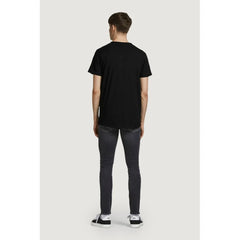 Jack Jones Black Organic Cotton T-Shirt - T-Shirts