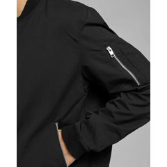 Jack Jones Black Polyester Jackets & Coat - IT42 | XS - Bomber Jackets
