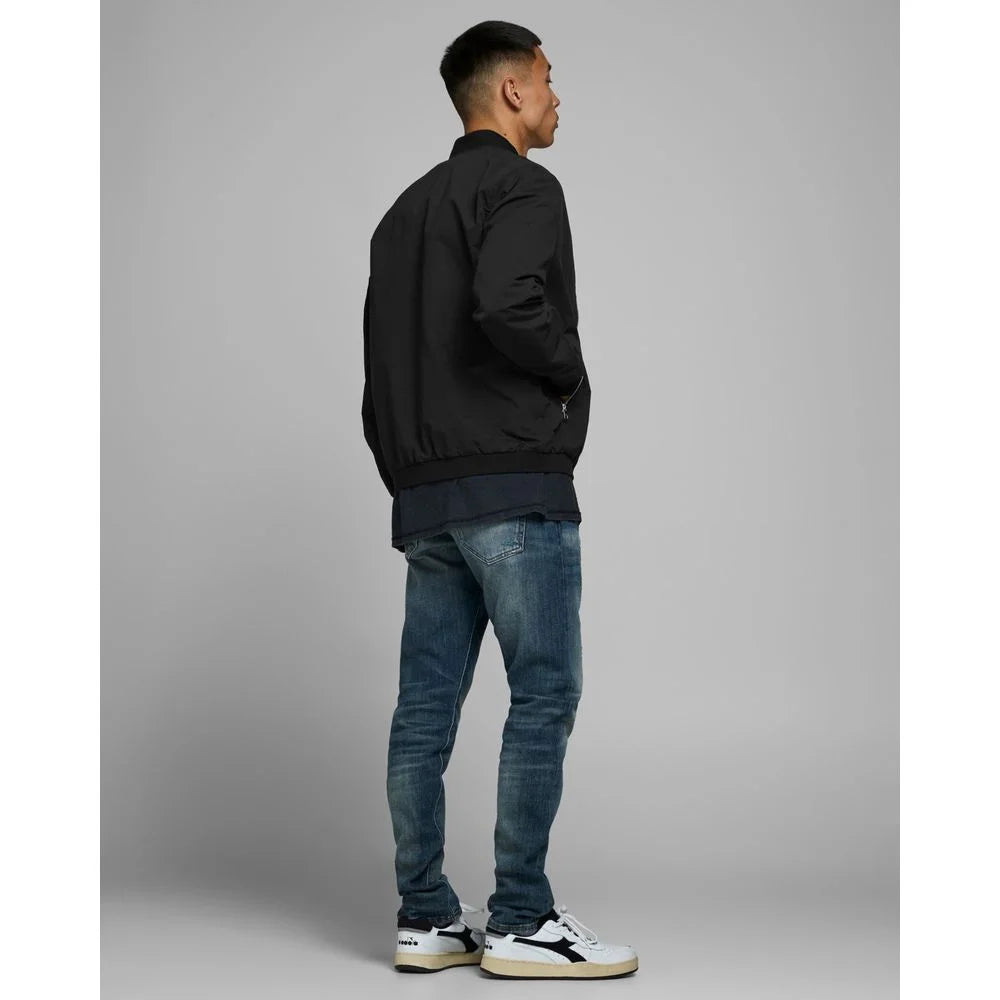 Jack Jones Black Polyester Jackets & Coat - IT42 | XS - Bomber Jackets