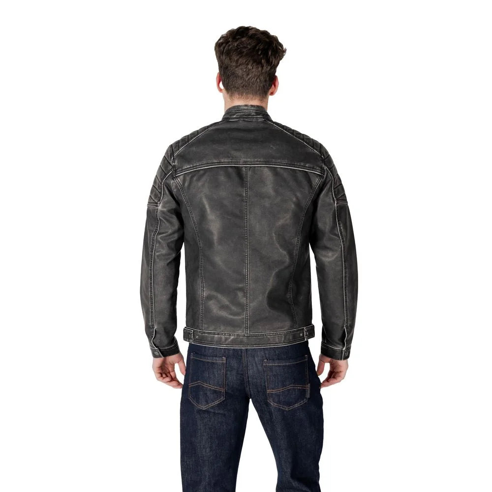 Jack Jones Black Polyester Jackets & Coat - IT48 | L - Bomber Jackets
