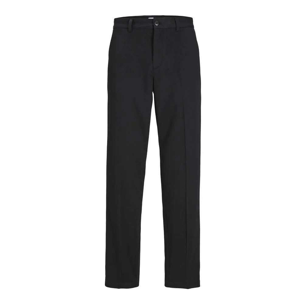 Jack Jones Black Recycled Polyester Pant - Trousers