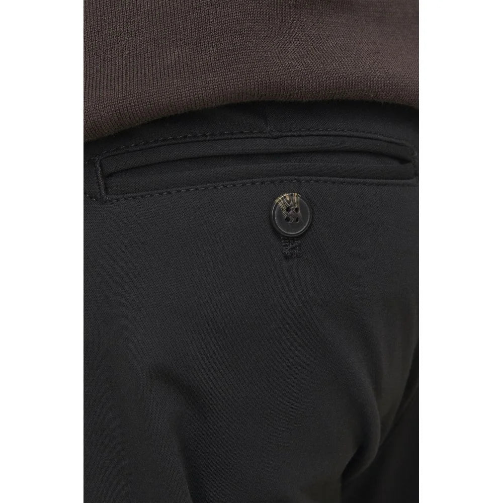 Jack Jones Black Recycled Polyester Pant - Trousers