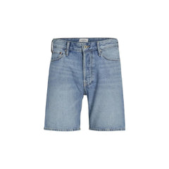 Jack Jones Blue Cotton Bermuda - Bermudas