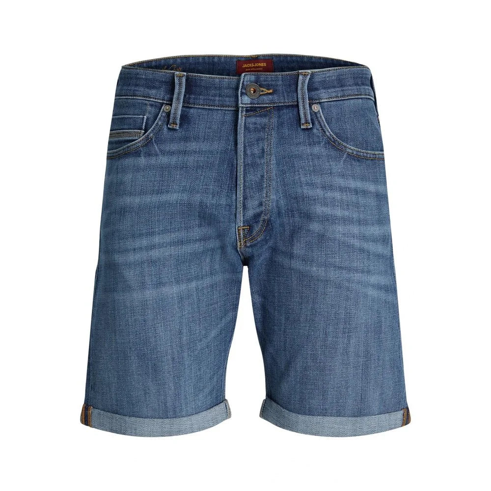 Jack Jones Blue Cotton Bermuda - IT44 | S - Bermudas