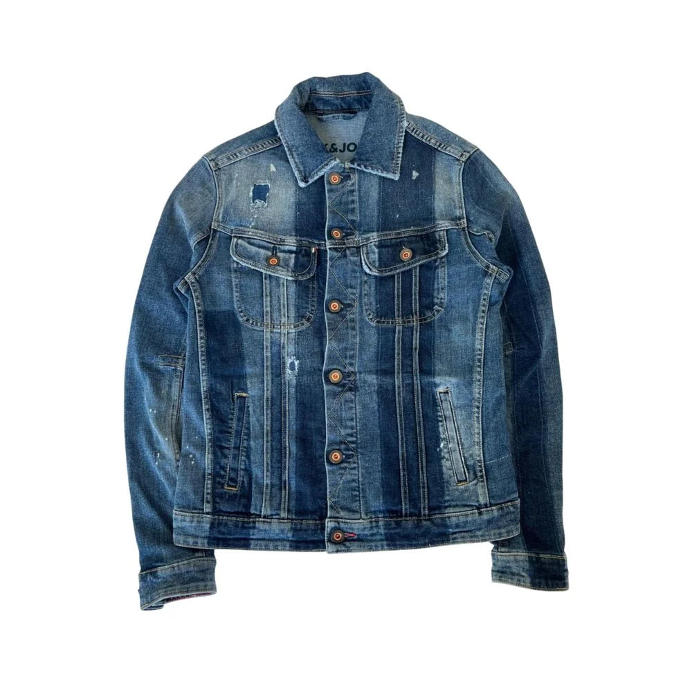 Jack & Jones Blue Cotton Jackets & Coat