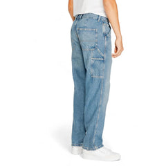 Jack Jones Blue Cotton Relaxed Fit Jean - Jeans