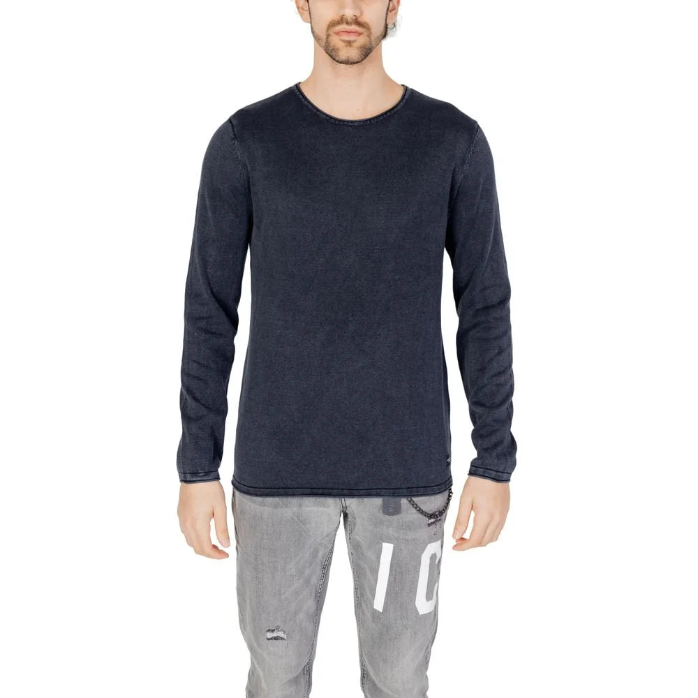 Jack Jones Blue Cotton Sportswear - Sweaters