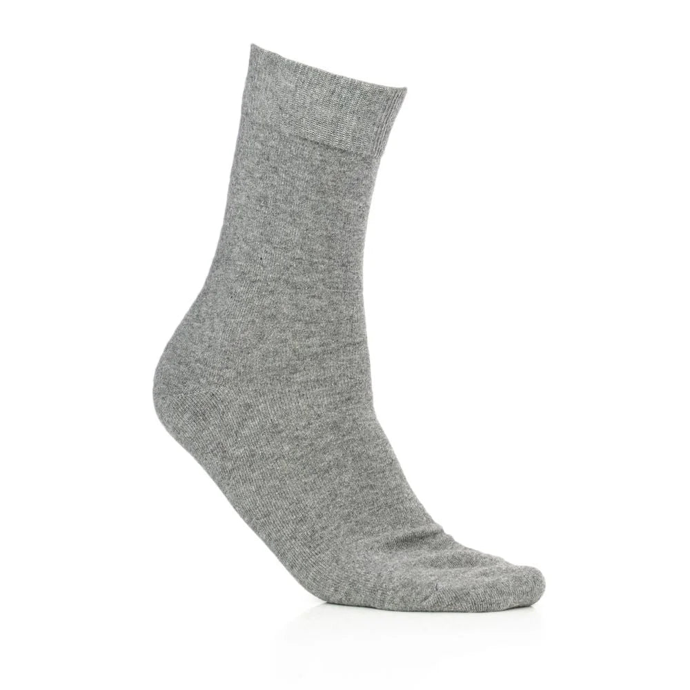 Jack Jones Gray Cotton Sock - One Size