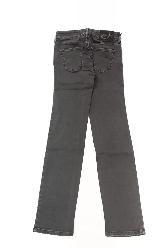 Jacob Cohen Black Cotton Women Jeans - Jeans