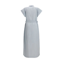 Jacob Cohen Robe longue bleue Cuivre