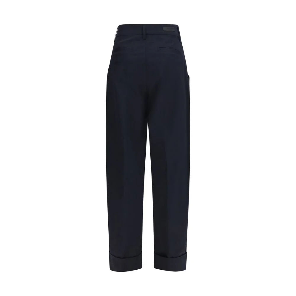 Jacob Cohen Blue Cotton Casual Pants - IT40 | M - Trousers