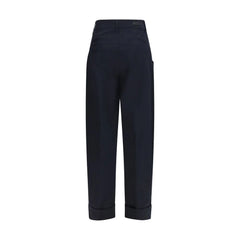 Jacob Cohen Blue Cotton Casual Pants - IT40 | M - Trousers