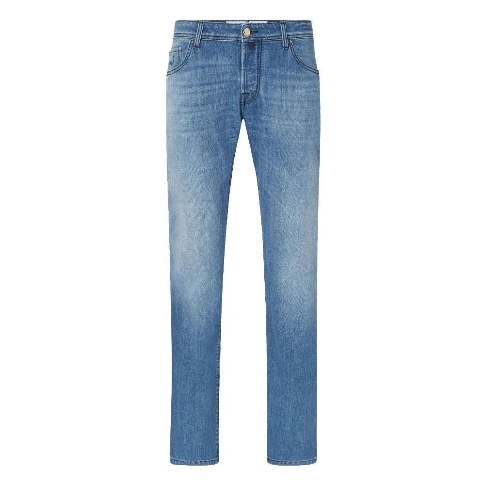 Jacob Cohen Blue Cotton Men Jeans - IT40 | M - Jeans