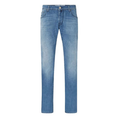 Jacob Cohen Blue Cotton Men Jeans - IT40 | M - Jeans