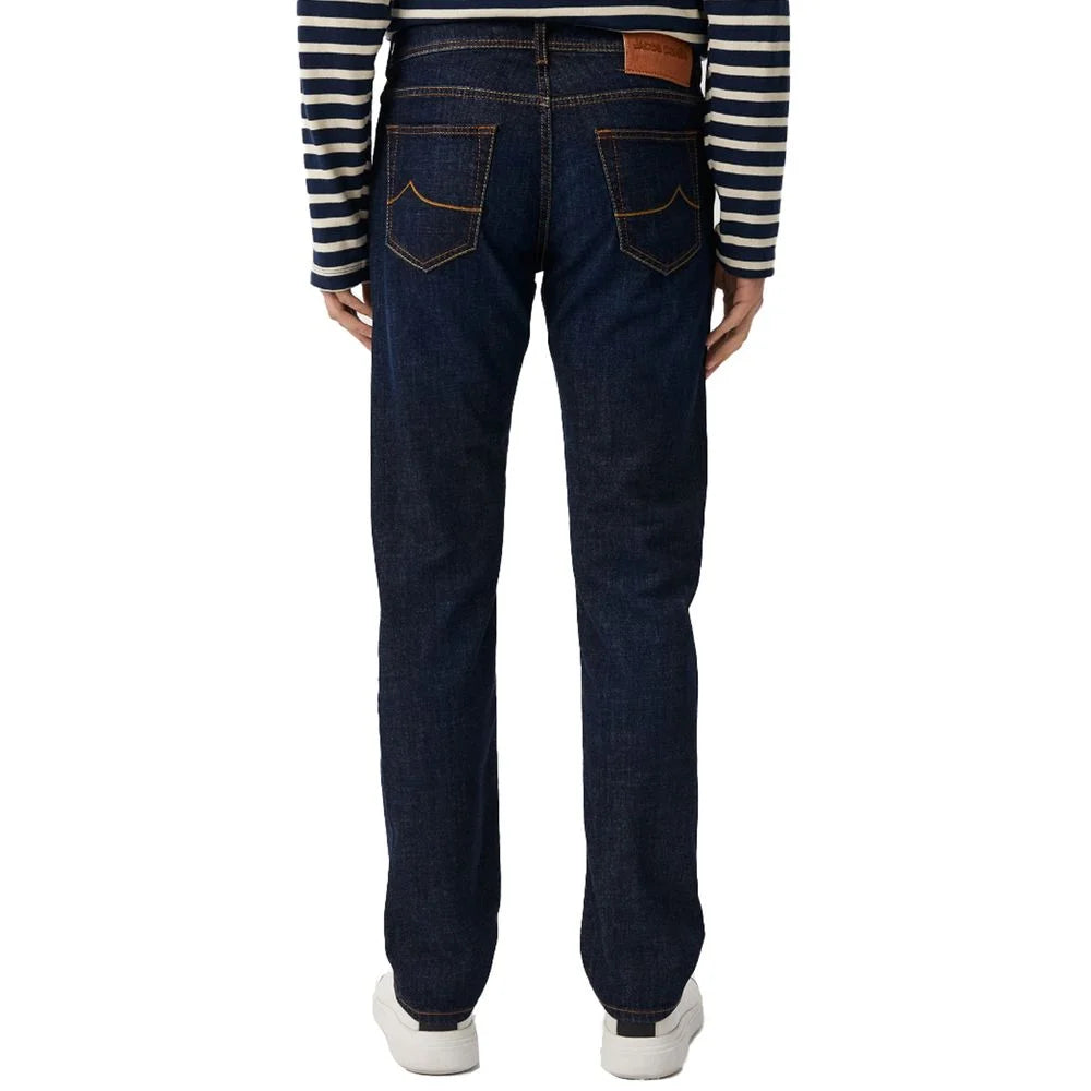 Jacob Cohen Blue Cotton Men Jeans - W31 - Jeans