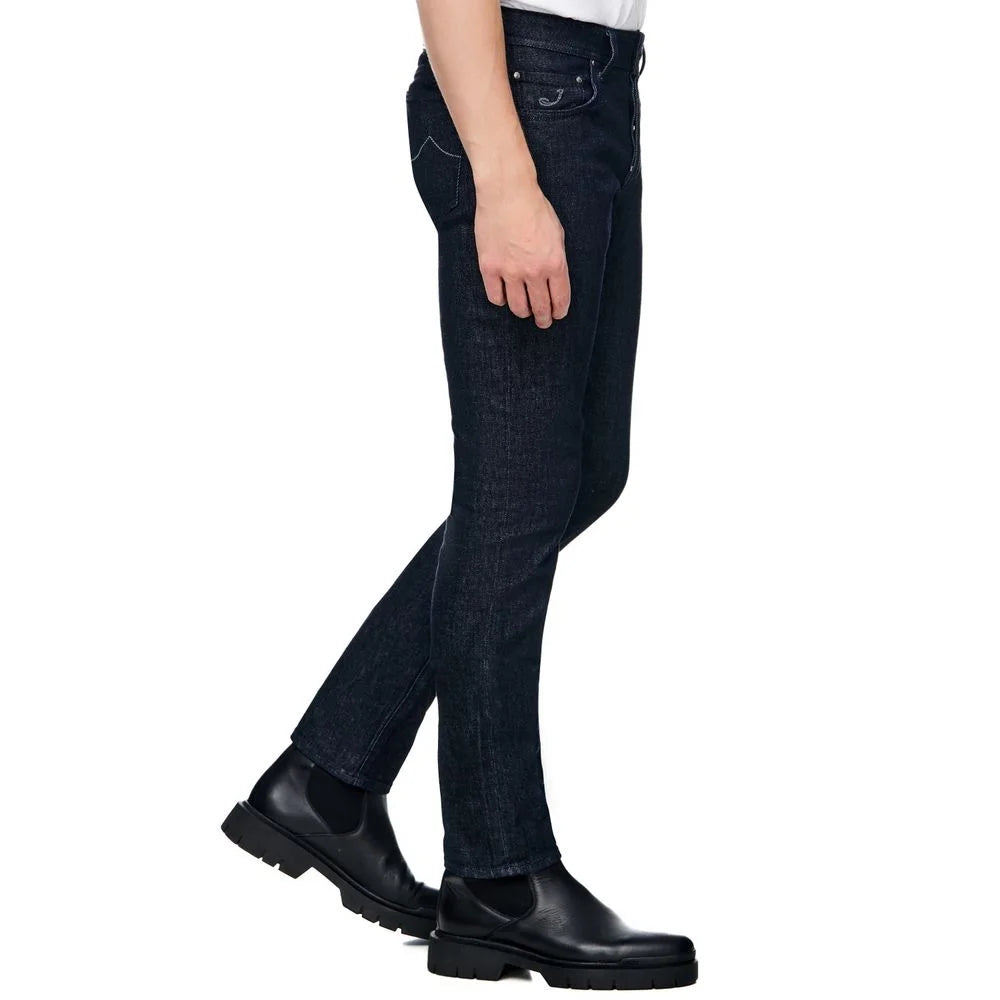 Jacob Cohen Blue Cotton Men’s Jean - Jeans
