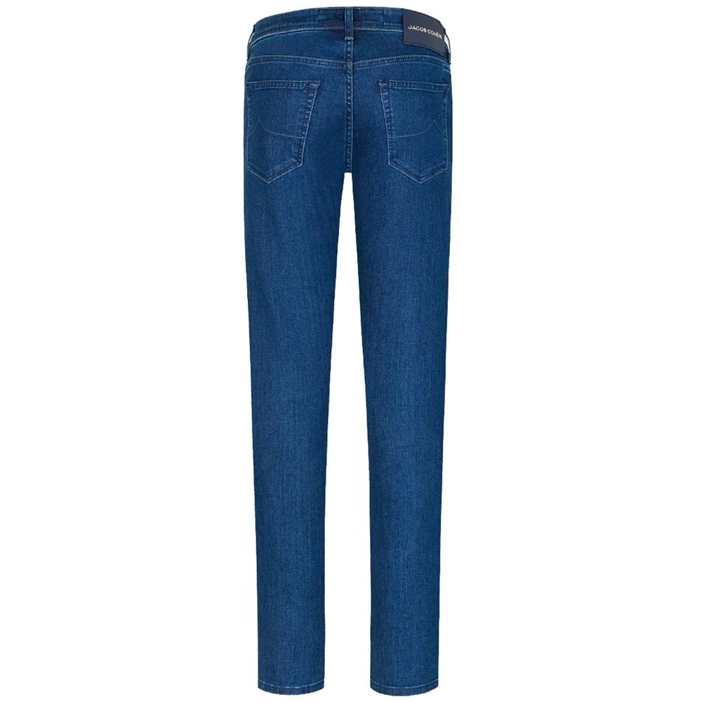 Jacob Cohen Blue Cotton Men’s Jeans - Jeans