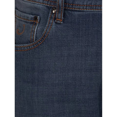 Jacob Cohen Blue Cotton Men’s Jeans - Jeans