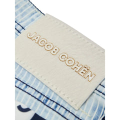 Jacob Cohen Blue Cotton Skinny Jean - Jeans