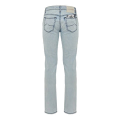 Jacob Cohen Blue Cotton Skinny Jean - Jeans