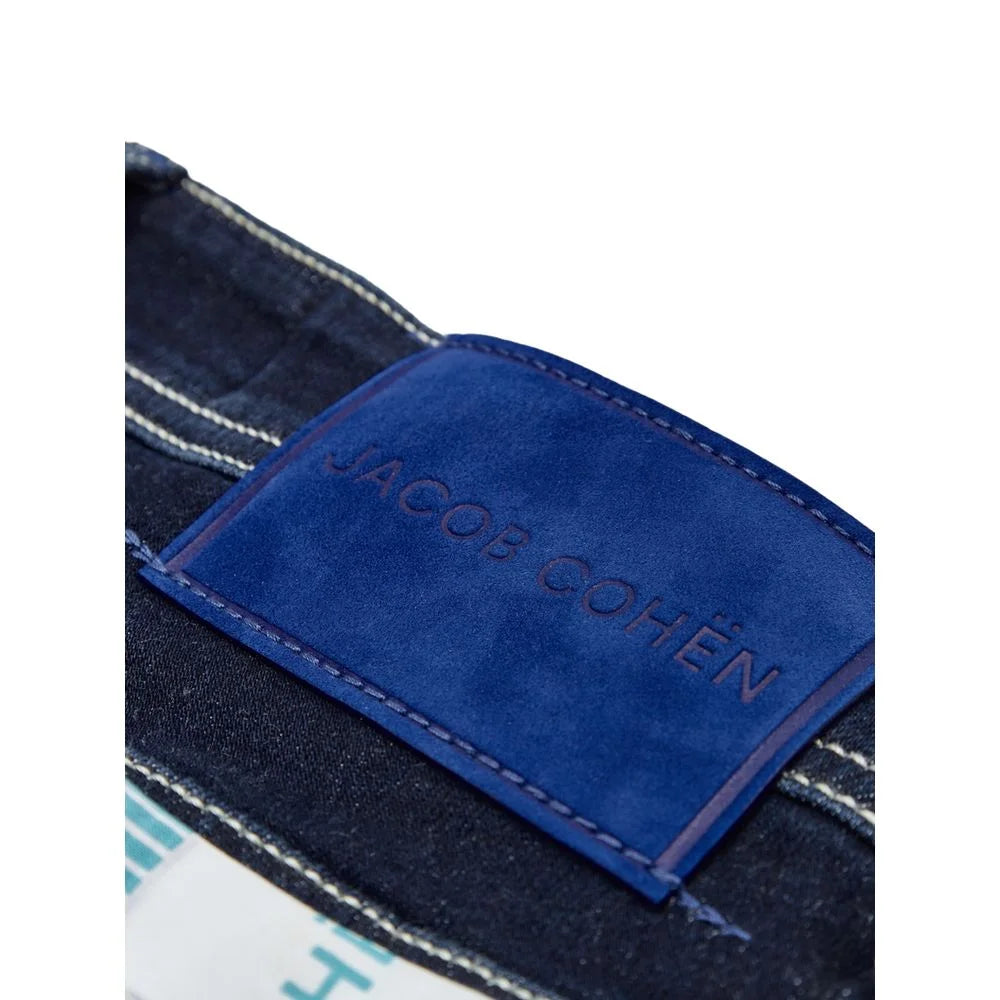 Jacob Cohen Blue Cotton Skinny Jean - W30