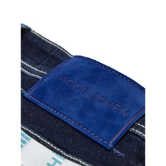 Jacob Cohen Blue Cotton Skinny Jean - W30