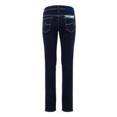 Jacob Cohen Blue Cotton Skinny Jean - W30