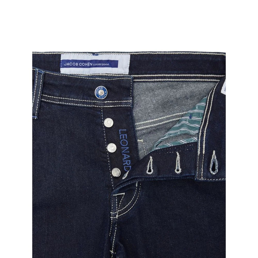 Jacob Cohen Blue Cotton Skinny Jean - W30