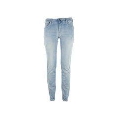 Jacob Cohen Blue Cotton Skinny Pant - IT46 - Jeans