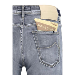 Jeans Jacob Cohen Niebieskie, Slim Fit, Bawełniane