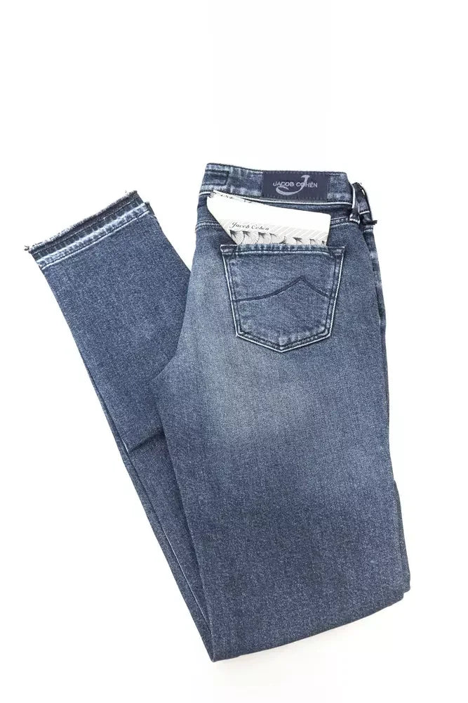 Jacob Cohen Blue Cotton Women Jeans - W31
