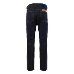 Jacob Cohen Blue Polyester Tapered Jean - Jeans