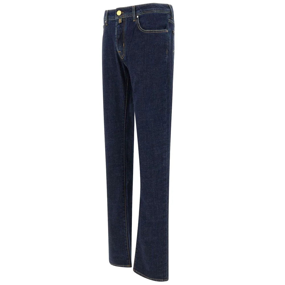 Jacob Cohen Blue Stretch Denim Men’s Jeans - Jeans