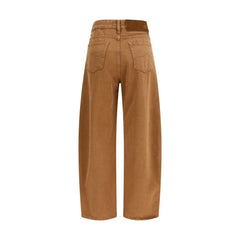Jacob Cohen Brown Cotton Relaxed Fit Jeans - W25