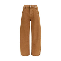 Jacob Cohen Brown Cotton Relaxed Fit Jeans - W25