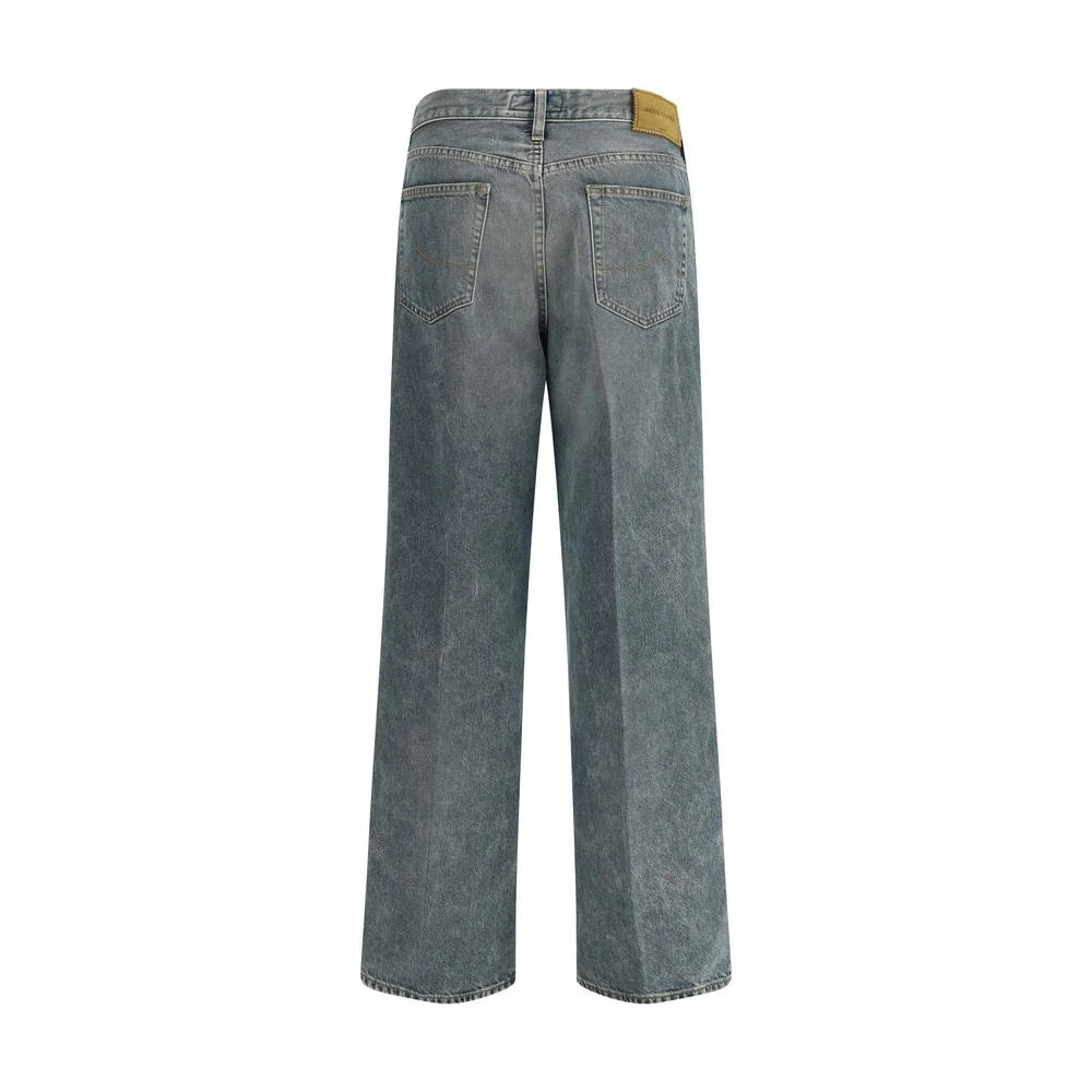 Jacob Cohen Grace Wide 5 Pocket Jeans - 27