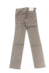 Jacob Cohen Gray Cotton Women Jeans - Jeans