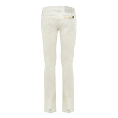 Jacob Cohen White Cotton Skinny Jean - Jeans