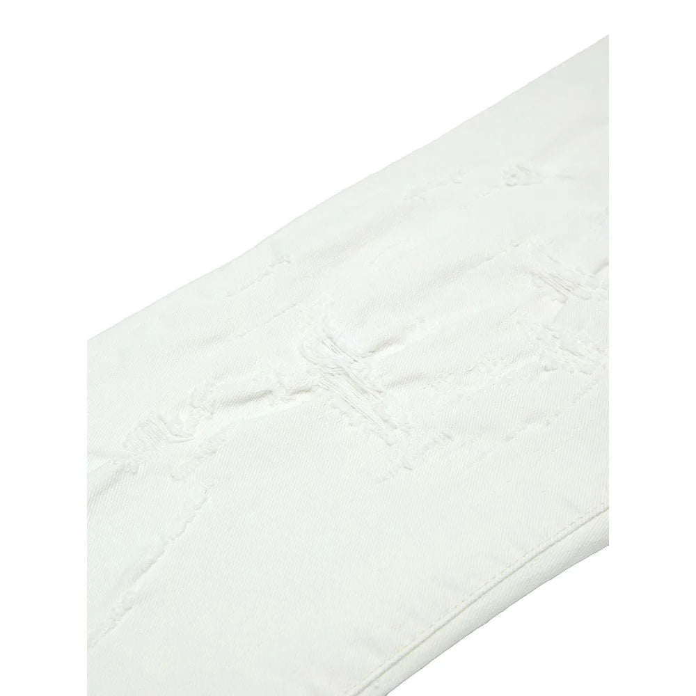 Jacob Cohen White Cotton Skinny Jean - Jeans