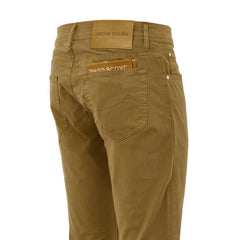 Jacob Cohen Yellow Cotton Skinny Pant - W30