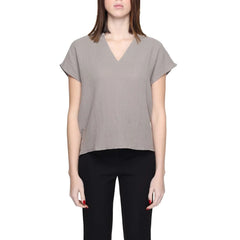 Jacqueline De Yong Beige Cotton Blouse - IT40|S