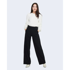 Jacqueline De Yong Black Polyester Pant
