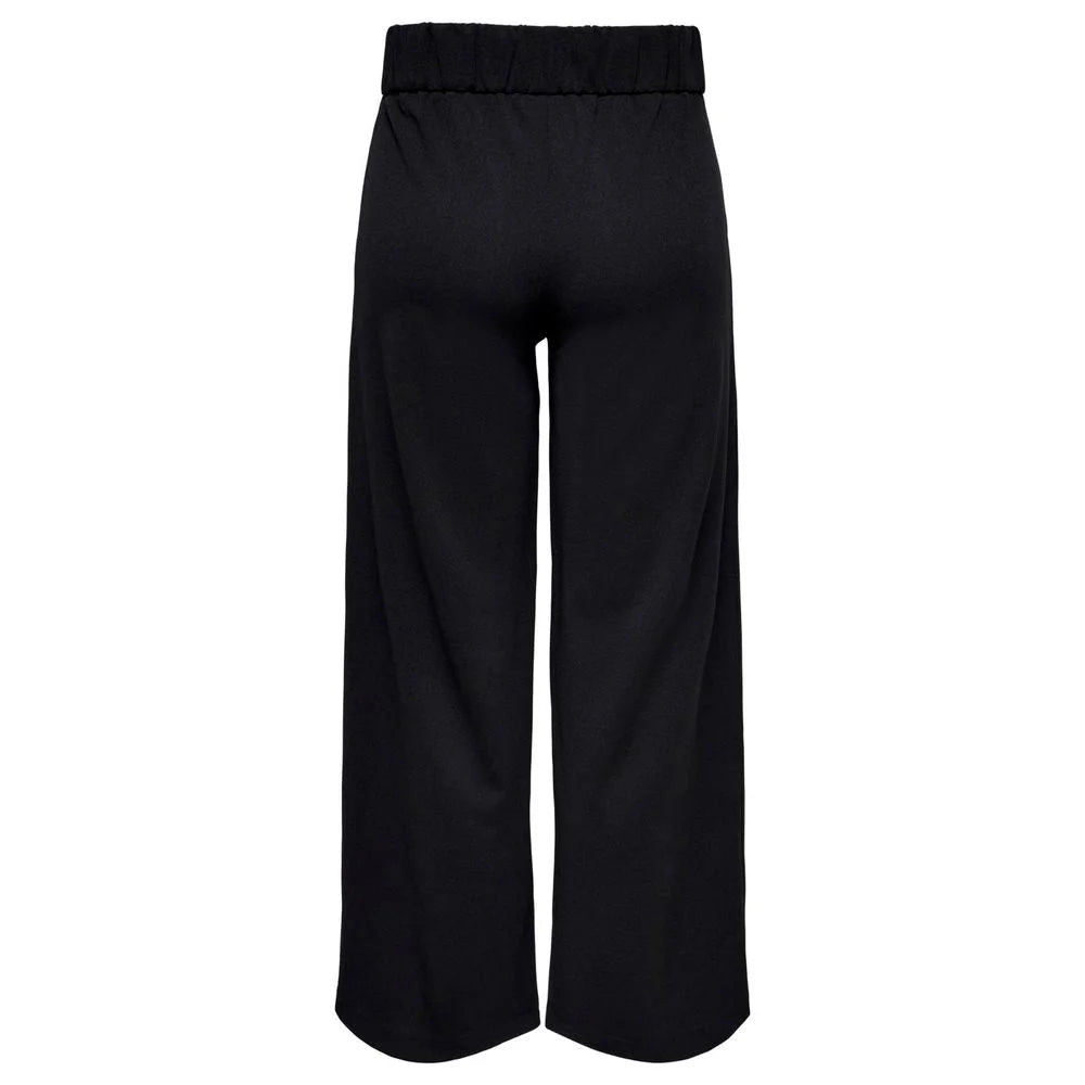 Jacqueline De Yong Black Polyester Pant