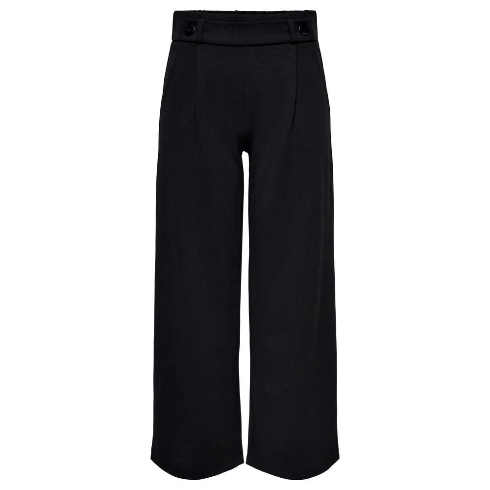 Jacqueline De Yong Black Polyester Pant