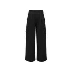 Jacqueline De Yong Black Polyester Pant - Joggers