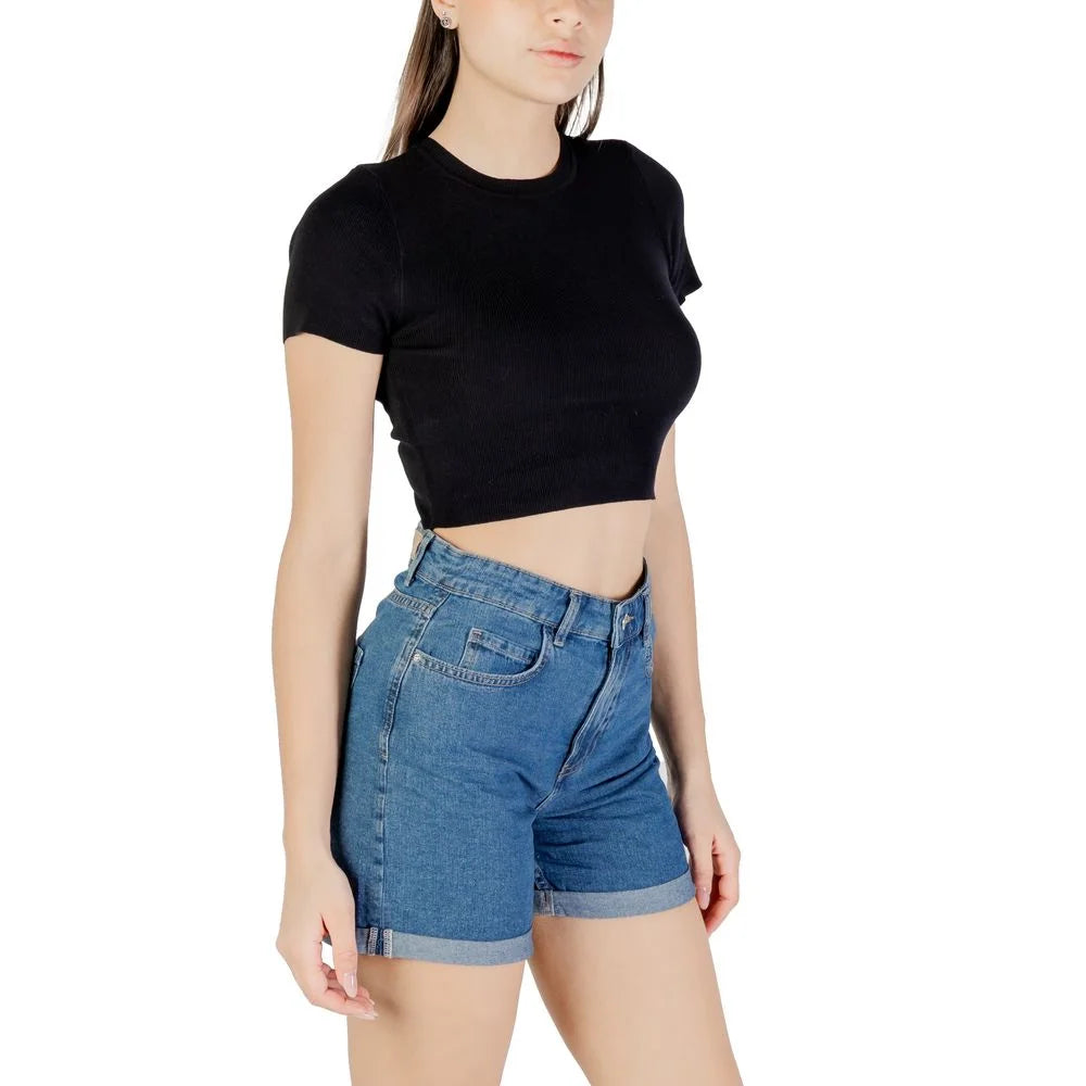 Jacqueline De Yong Black Viscose Sweater - XL - T-Shirts