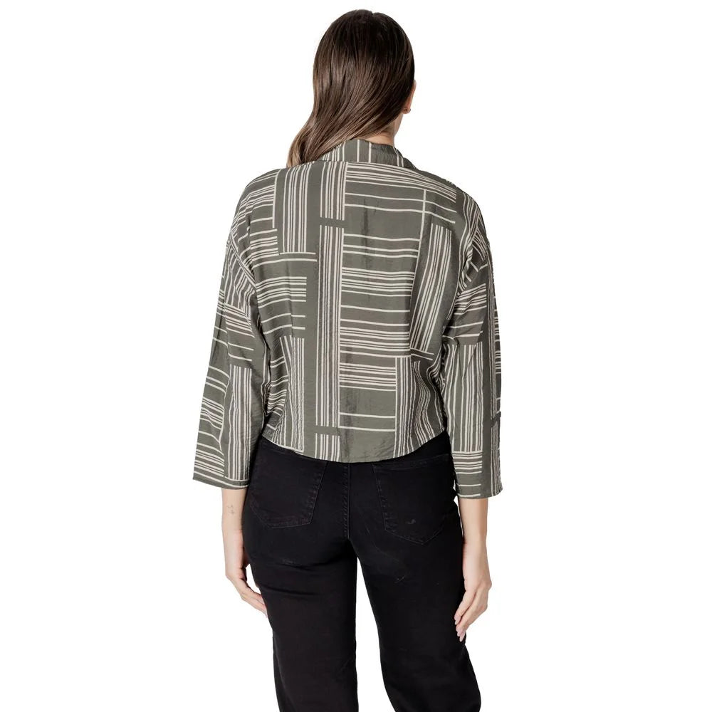 Jacqueline De Yong Green Viscose Shirt - Shirts
