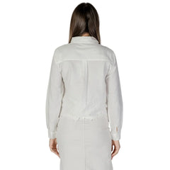 Jacqueline De Yong White Cotton Shirt - Shirts
