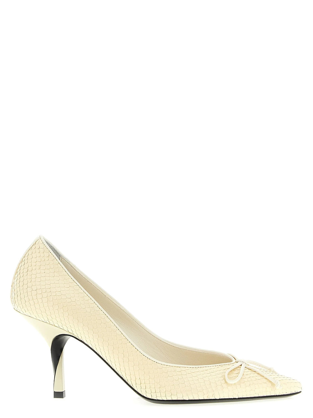 Jacquemus Beige Calfskin High Heel Pumps - EU37/US7